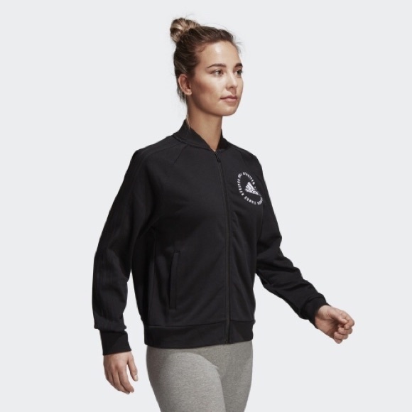 NWT Adidas athletics Sport ID Fleece Bomber DI0106 - Picture 4 of 12